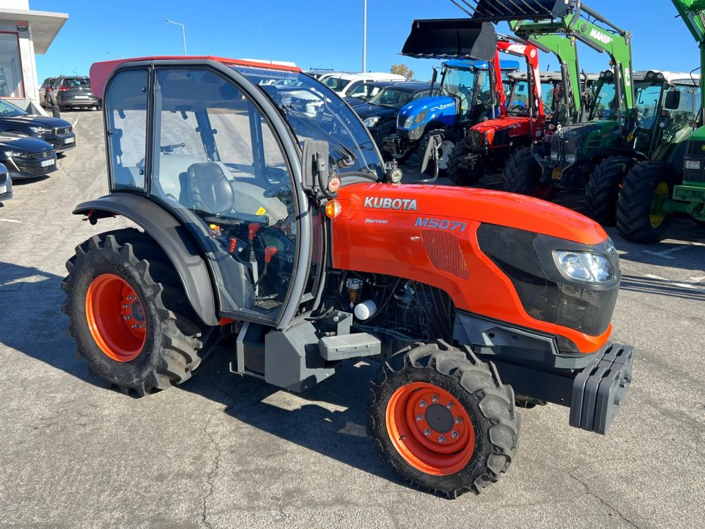 Kubota M5071 Narrow (Tractor de Demonstração) cheio
