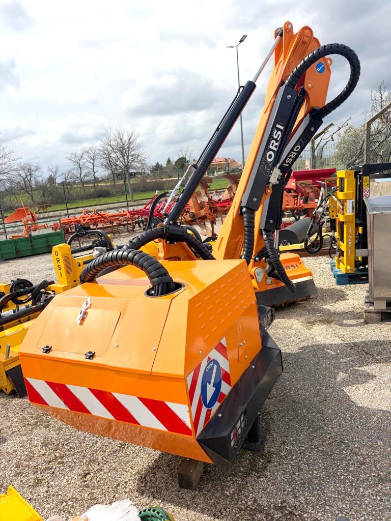 Triturador de braço ORSI LEADER GP 509 VISUAL profissional hidráulico de longo alcance cheio