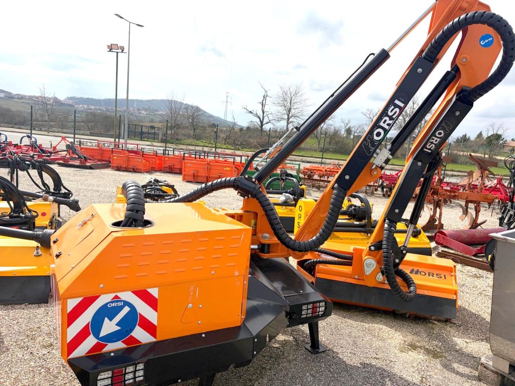 Triturador de braço ORSI LEADER GP 509 VISUAL profissional hidráulico de longo alcance cheio