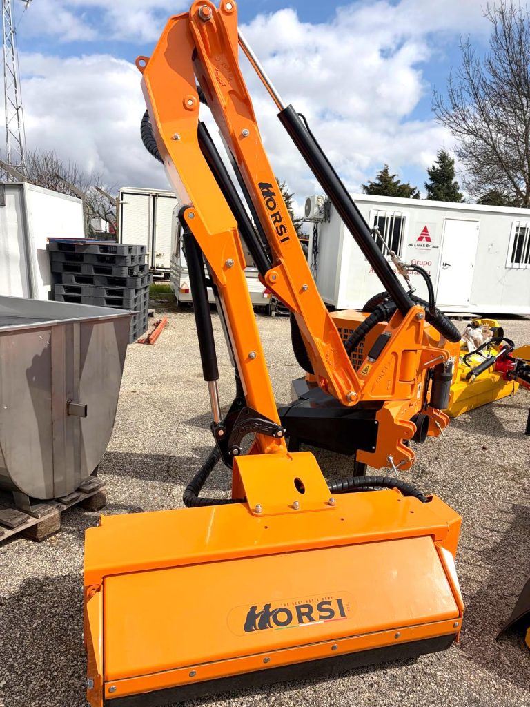 Triturador de braço ORSI LEADER GP 509 VISUAL profissional hidráulico de longo alcance cheio