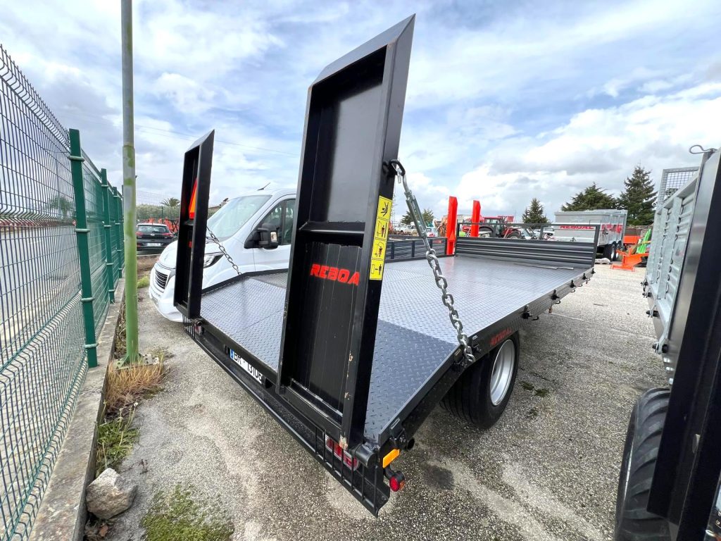 Reboque Porta-Máquinas Reboal RTMD-10000 cheio