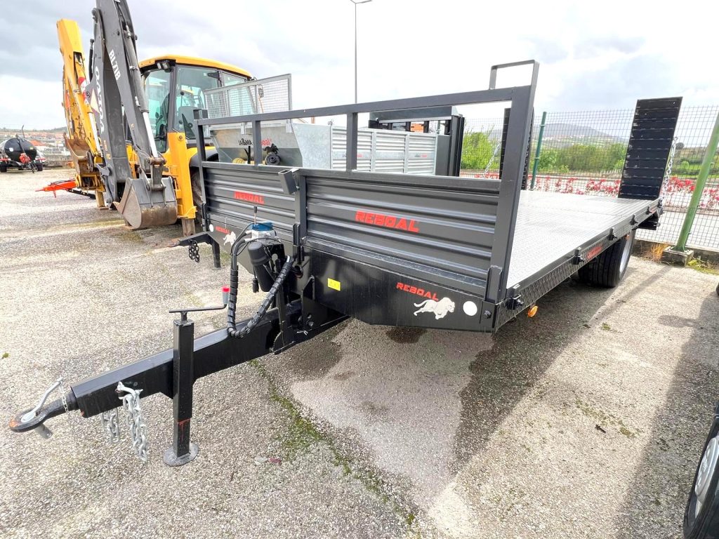 Reboque Porta-Máquinas Reboal RTMD-10000 cheio