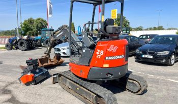 Mini Giratória Eurocomach 28ZT (vários acessórios ) cheio
